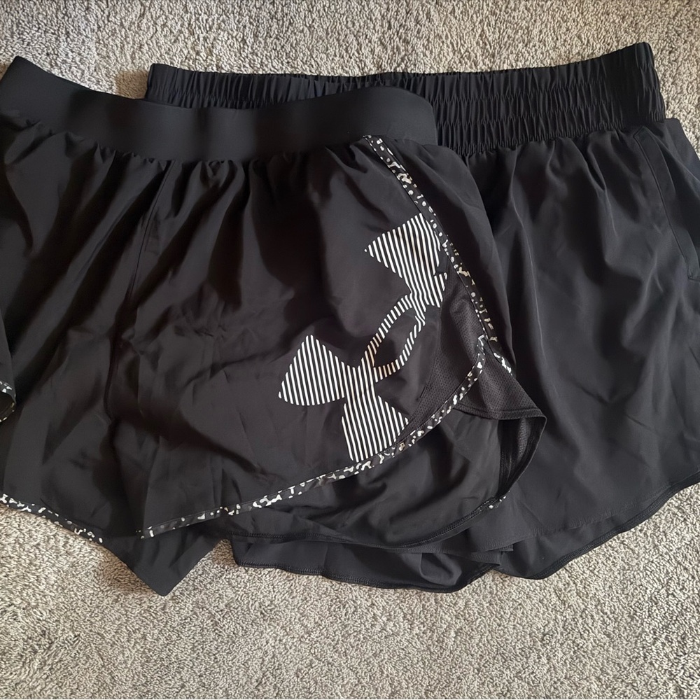 2 pair of Under Armour Black Shorts size 2x